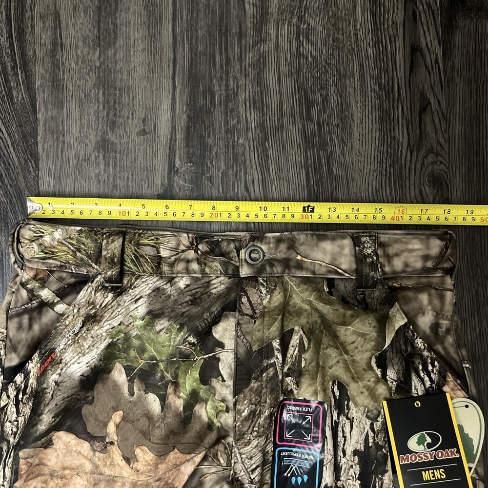 Mossy Oak Camo Hunting Cargo Pants Odor Shield Scent Block Size L NWT 36/38 - Picture 8 of 15